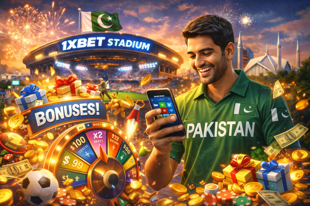 1xBet Pakistan bonuses